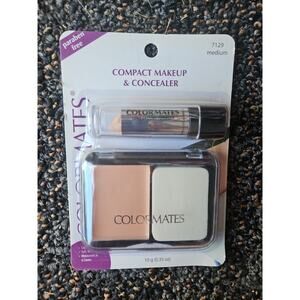 Colormates Compact Makeup & Concealer – Medium 7129